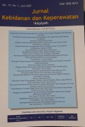 Jurnal Kebidanan dan Keperawatan 'Aisyiyah: Volume 17 Nomor 01