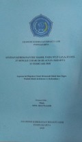 Asuhan Kebidanan Ibu Hamil Pada Ny. F G3P2A0 Hamil 37 Minggu 5 Hari Di RS Aulia Jakarta 22 Februari 2018