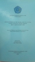 Asuhan Kebidanan Ibu Hamil Pada Ny. A G1P0A0 Hamil 32 Minggu 5 Hari Di RSUD Bayu Asih 04 Maret 2018