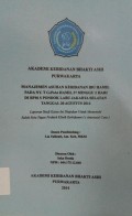 Manajemen Asuhan Kebidanan Ibu Hamil Pada Ny. T G1P0A0 Hamil 37 Minggu 2 Hari Di BPM S Pondok Labu Jakarta Selatan Tanggal 20 Agustus 2014