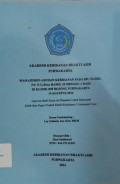 Manajemen Asuhan Kebidanan Pada Ibu Hamil Ny. N G1P0A0 Hamil 35 Minggu 1 Hari Di Klinik Bojong Purwakarta 19 Agustus 2014