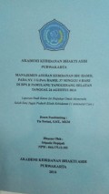 Manajemen Asuhan Kebidanan Ibu Hamil Pada Ny. I G2P0A1 Hamil 37 Minggu 4 Hari Di BPS R Pamulang Tanggerang Selatan Tanggal 24 Agustus 2014