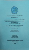 Manajemen Asuhan Kebidanan Ibu Hamil Pada Ny. T G1P0A0 Hamil 36 Minggu 1 Hari Di BPS Bidan N Tanggal 18 Agustus 2014