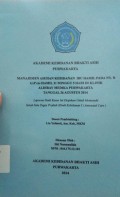 Manajemen Asuhan Kebidanan Ibu Hamil Pada Ny. N G2P1A0 Hamil 31 Minggu 5 Hari Di Klinik Aldiray Medika Purwakarta Tanggal 26 Agustus 2014