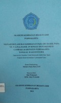 Manajemen Asuhan Kebidanan Pada Ibu Hamil Pada Ny. Y G1P0A0 Hamil 29 Minggu Di Puskesmas Campaka Kabupaten Purwakarta Tanggal 10 Agustus 2011