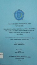 Manajemen Asuhan Kebidanan Pada Ibu Hamil Ny. Y G2P1A0 Hamil 32 Minggu Di Puskesmas Sukatani Purwakarta Tanggal 27 Juli 2011