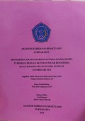 Manajemen Asuhan Kebidanan Pada A G1P0A0 Hamil 37 Minggu Dengan Ketuban Pecah Dini Di RSIA Aulia Jakarta Selatan Pada Tanggal 10 Februari 2012