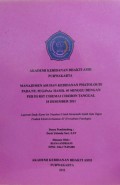 Manajemen Asuhan Kebidanan Phatologis Pada Ny. M G1P0A0 Hamil 40 Minggu Dengan PEB Di RST Ciremai Cirebon Tanggal 18 Desember 2011