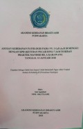 Asuhan Kebidanan Patologis Pada Ny. I G2P1A0 H 38 Minggu Dengan KPD (Ketuban Pecah Dini) 7 Jam Di Bidan Praktek Mandiri Bd. A Karawang Tanggal 13 Januari 2018