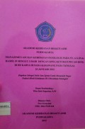 Manajemen Asuhan Kebidanan Patologis Pada Ny. A G1P0A0 Hamil 39 Minggu 3 Hari Dengan KPD (Ketuban Pecah Dini) Di RS Karya Husada Karawang Pada Tanggal 23 Januari 2012