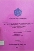 Manajemen Asuhan Kebidanan Klinik Kebidanan III Pada Ny N G4P2A1 Hamil 39 Minggu 2 Hari Dengan Retensio Plasenta Di RSIA Asri Purwakarta Periode Januari 2012