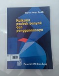 Kalkulus Peubah Banyak dan Penggunaannya