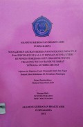 Manajemen Asuhan Kebidanan Patologi Pada Ny. E P3A0 Postpartum Kala IV Dengan Atonia Uteri di Poned Puskesmas DTP Cikalong Wetan Cikalong Wetan Bandung Barat Tanggal 23 Februari 2013