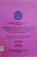 Manajemen Asuhan Kebidanan Patologis Pada Ny. A G1P0A0 Hamil 38 Minggu Dengan KPD (Ketuban Pecah Dini) Di RSIA Aulia Jagakarsa - Jakarta Selatan Pada Tanggal 23 Desember 2011