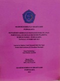 Manajemen Kebidanan Patologis Pada Ny. I P2A0 Partus Kala III Dengan Retensio Plasenta Di BPS R Plered - Purwakarta Tanggal 15 Februari 2013