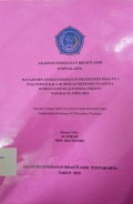 Manajemen Asuhan Kebidanan Phatologis Pada Ny. I P2A0 Partus Kala III Dengan Retensio Plasenta Di RSUD Gunung Jati Kota Cirebon Tanggal 01 April 2016