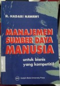 Manajemen Sumber Daya Manusia untuk bisnis yang kompetitif