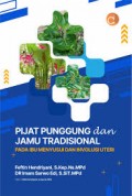 Pijat Punggung dan Jamu Tradisional Pada Ibu Menyusui dan Involusi Uteri