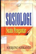 Sosiologi Suatu Pengantar